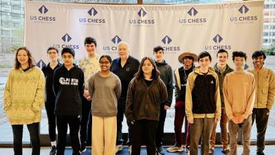 The Sparta High School chess team had two top-10 finishes in the National High School Tournament in Washington, D.C. (Photos provided)