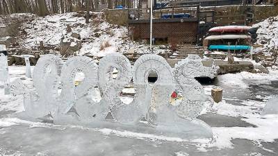 Frozen beauty