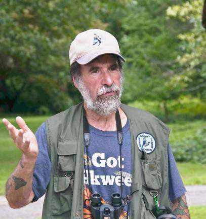 Don Torino will lead the Bergen County Audubon Society’s Bluebird Walk at NJBG on June 10.