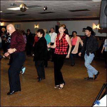 Dancing the night away and celebrating the holidays