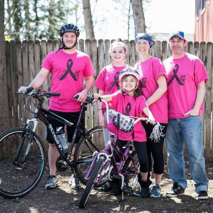 From left: Josh Johannessen, Chloe Reed, Mackenzie Reed, Robin Reed, John Reed.