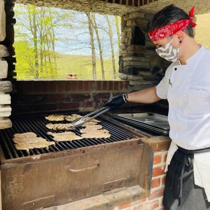 Farm-to-table restaurant Mohawk House is back to serving its signature menu, and taking full advantage of its outdoor grill and pizza oven.