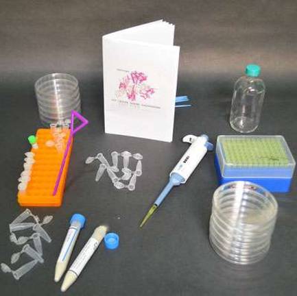 A do-it-yourself bacterial CRISPR classroom kit, like those being funded by the Sparta Education Foundation for Sparta High School. The-Odin.com