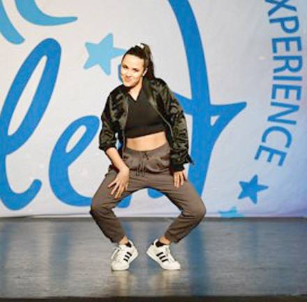 Jeena Joy Morelli hip hop dancing at the True Talent competition(Photo provided)
