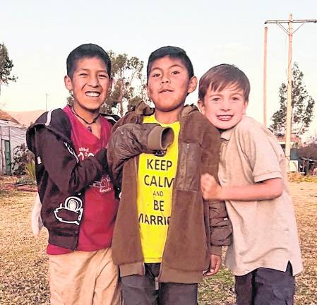 James Kieran of Sparta is shown on 2024 trip to Peru.