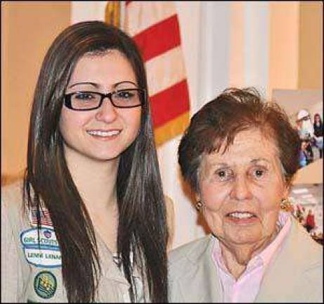 Tabitha Healy earns Girl Scout Gold Award