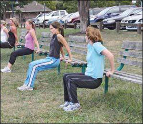 Fit Moms moves indoor for holiday boot camp