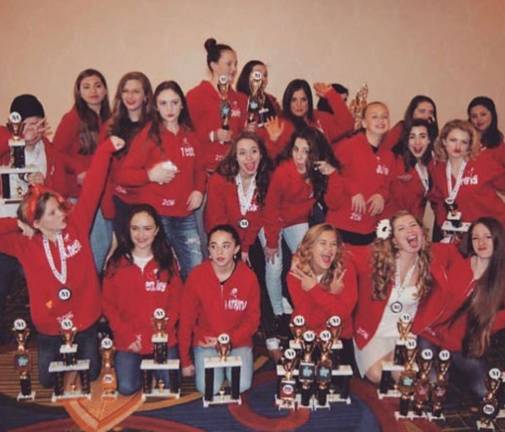 Team Girlando at a competition