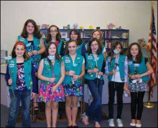 Troop 555 holds bridging ceremony