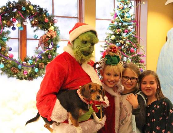 Citizens of Whoville, the Grinch and his faithful, little dog were available for photo ops at the Sparta Evangelical Church Christmas Festival on Saturday, Dec. 14, 2019.
