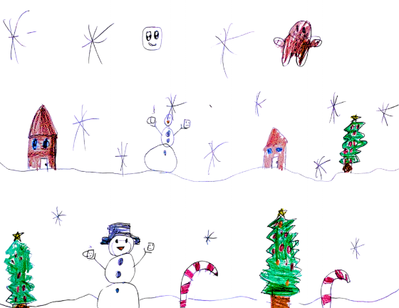 Winter wonderland by Charlene Hallam, 7.