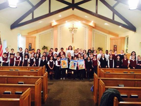Reverend Brown Students pay Tribute to Sister Ruth