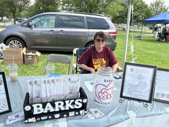 Mary Ullman of the Byram Animal Rescue Kindness Squad (BARKS).
