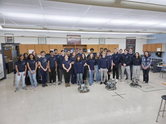 Last year, Sparta High School won the state robotics championship and advanced to the world competition.