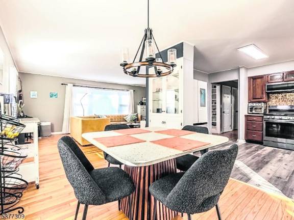 A mix of vintage and modern