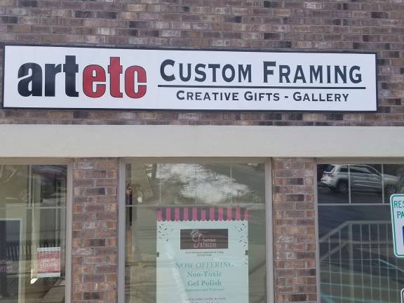 Art Etc is located at 25 Centre St., on the 2nd Floor,above the movie theatre.