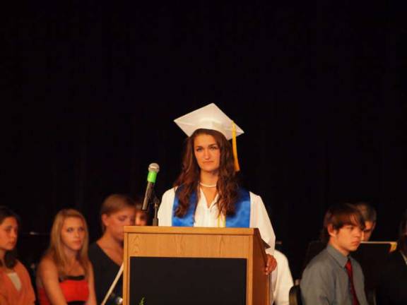 Sparta Class President Juliana Vitolo