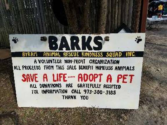 B.A.R.K.S.' Semi-Annual Garage Sale at Wild West City in Byram.