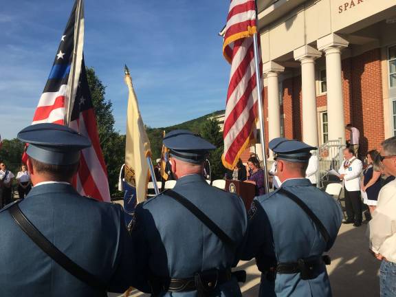 The Sparta Police Department shows respect