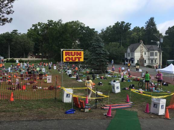 Nearly 350 competitors took part