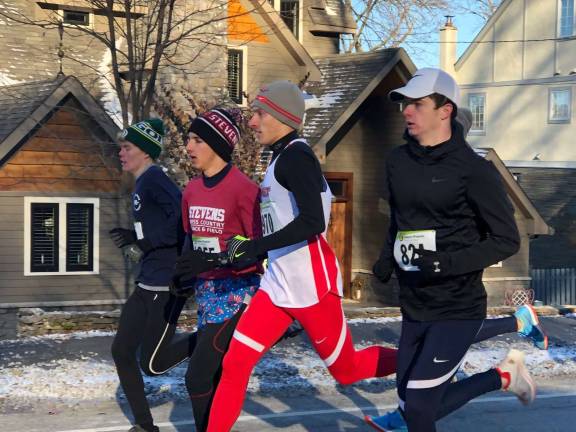 Krogh's Turkey Trot took place in frigid temperatures on Thanksgiving Day, Nov. 22, 2018. (Photo provided).