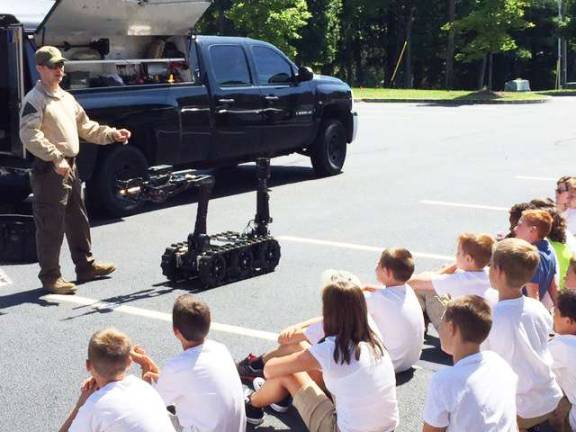 NJ State Police bomb squad robot