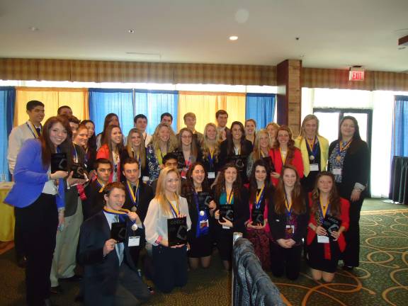 SParta High School's DECA team