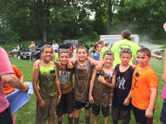 Jake Panzer, 9, Sparta, John Henry Finkeldie, 9, Sparta, Mason Lindsay, 9, Sparta, Tahg Herbison, 8, Sparta, Stone Herbison, 7, Sparta, and Brandon Cabrera,9, Sparta.