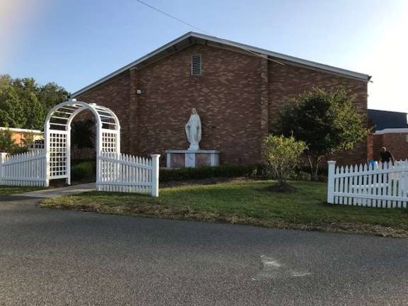 Eagle Scout Somma's project of a restored Grace Garden at Rev. Brown School