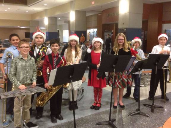 Photos by Amy Bate The Recess Jam Regulars. From left, Remi Coleman, Matthew Enriquez, Nick Cortese, Lena Podbielski, Erin Takach, Julia Kadar, Colin Muller and Matthew Duffau.