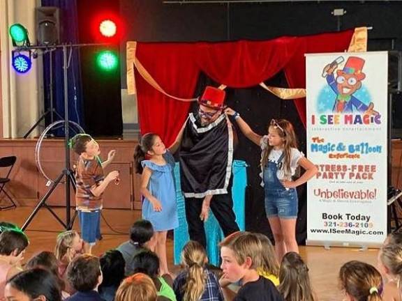 The ‘I See Magic’ children’s magic show will be part of Sussex County Day.