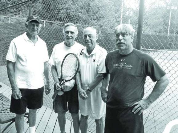 Pictured left to right are Tony Sigler, Tom Sudol, Hugh Hauck and Rick Scotti.