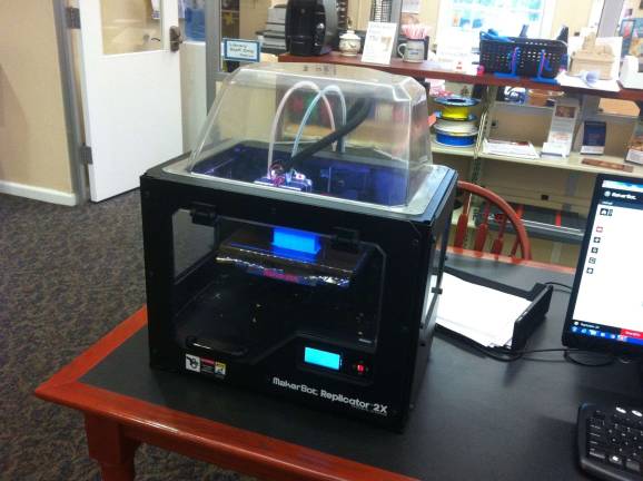 Local entrepreneurs create prototypes on the 3D printer