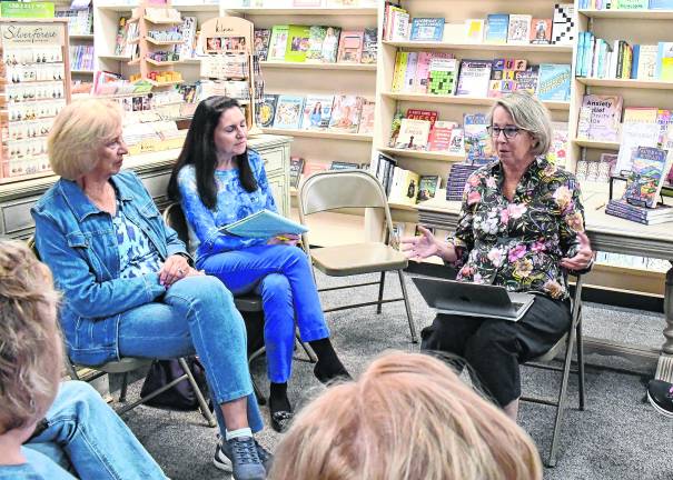 Jane Loeb Rubin speaks on her book. Mayhem in the Mountains.