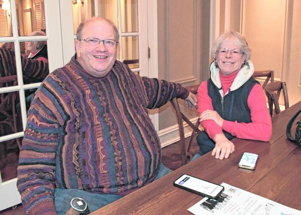 Stuart and Ilene Schwartz of Stillwater are shown.