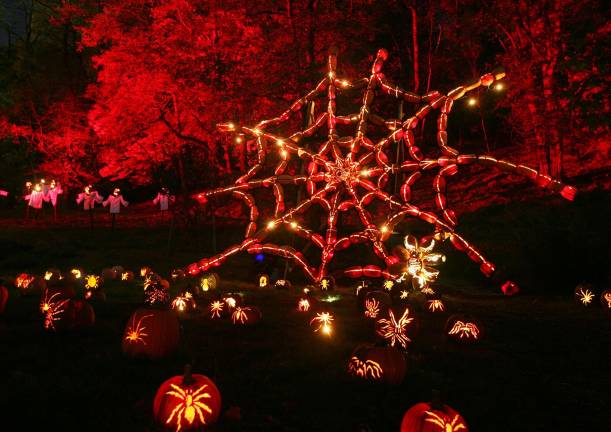 Photo by Tom Nycz A view of the Great Jack O'Lantern Blaze at Van Cortlandt Manor in Croton-on-Hudson, N.Y.