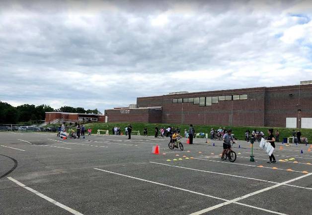 This year's safety fair included a bike rodeo Photos provided