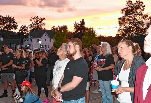 Photos: Vigil for Charlie Kirk