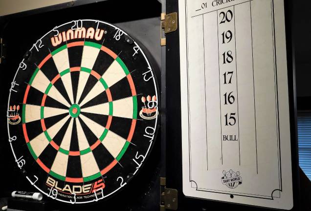 The American Legion in Stanhope will host a 2-hour Youth Darts Workshop on Saturday, Jan. 26, 2019.