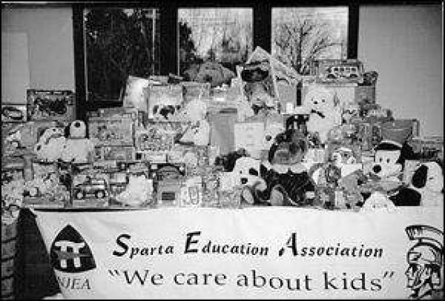 Thanks Sparta middle schoolers for clothes aid