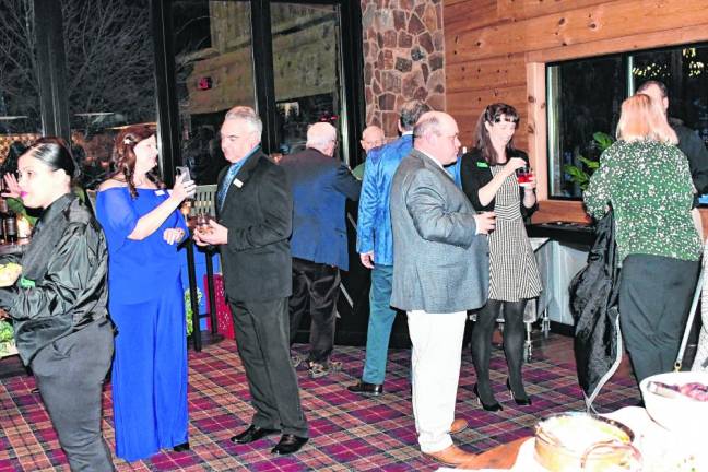 The event was held in the Crow’s Nest Event Center at the Hudson Farm Club in Andover.