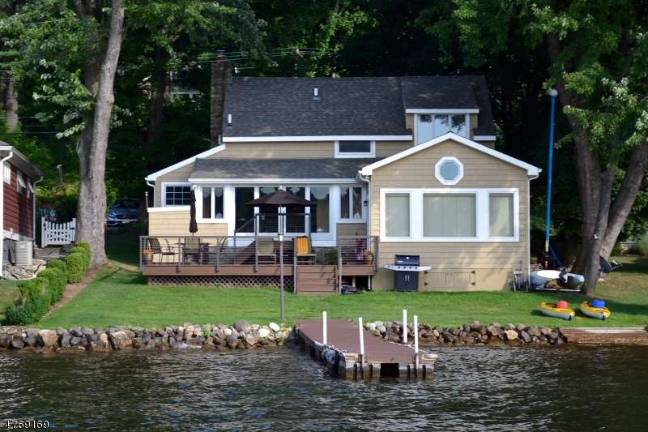 Updated lakefront home with gorgeous views