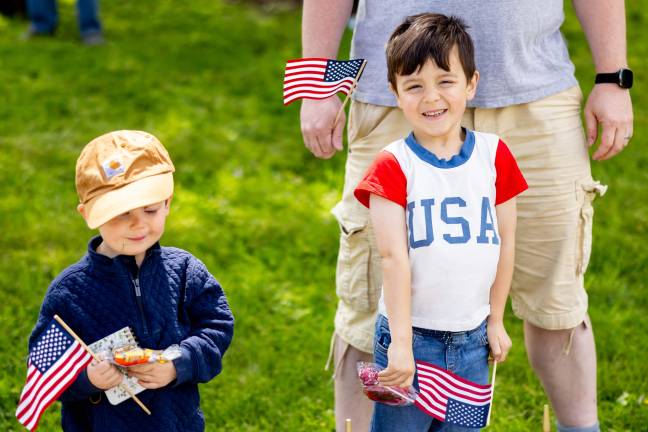 Spectaors came out to support the Monroe Memorial Day Parade 2025. Photo by Sammie Finch