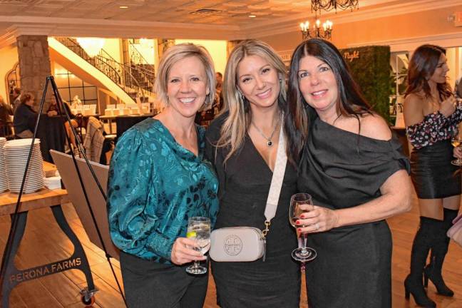 Kelly Slieter, Lisa Daly and Michelle Gerardi, all of Sparta.