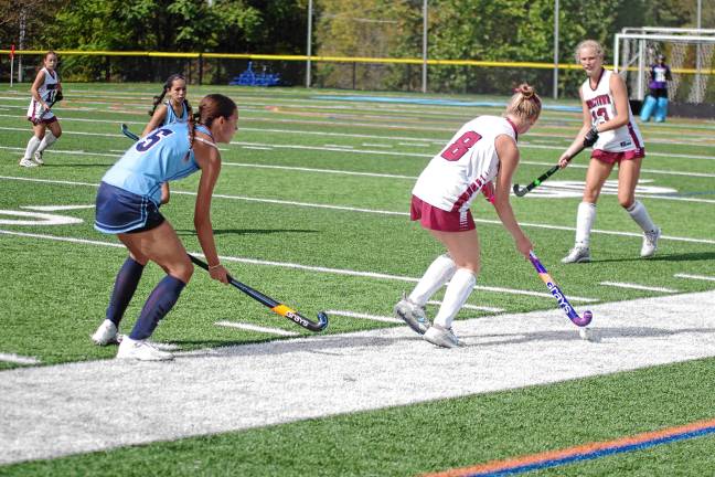 Sparta Spartans and Morristown Colonials on the field.