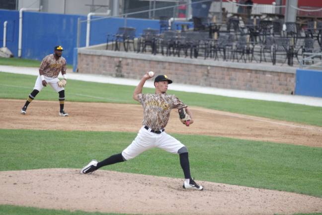 Miners relief pitcher Edward Cruz two innings producing three strikeouts.