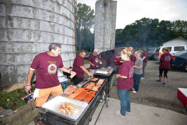 A barbecue will be offered again at this year's event
