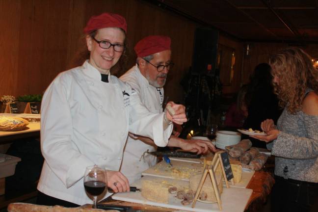 Cheese &amp; Charcuterie donated by Nina and Jonathan White, owners of Bobolink Dairy and Bakehouse.