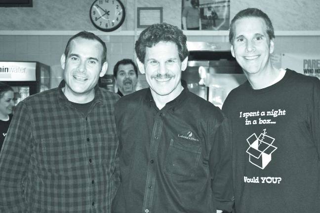 Photo by Rose Sgarlato From left, business executives Tom Askin , Bob Vandenberg, Jim Furgeson