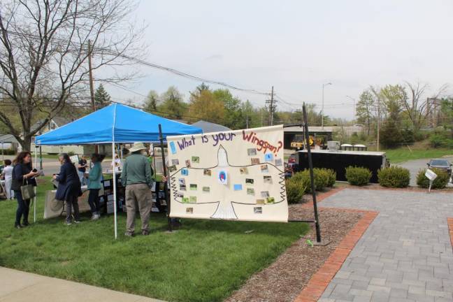 Many environmental organizations offered information to visitors.
